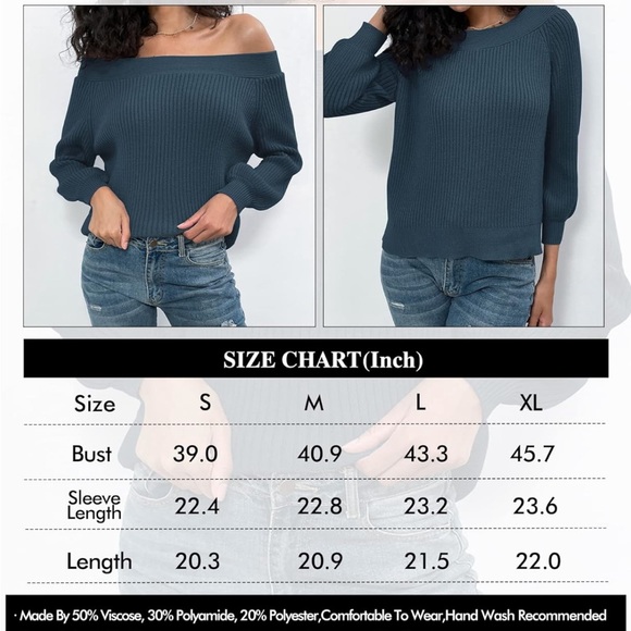 Boat Neck Brown Sweater by Kirundo - brown off shoulder style - Picture 2 of 6